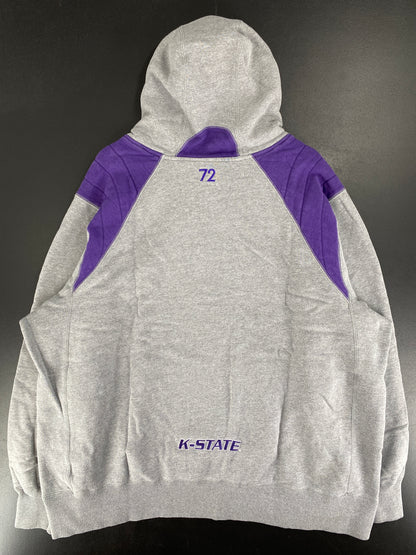 Vintage NIKE x KANSAS STATE Size XXXL Vintage College Hoodie Sweat-Shirt / G5551S