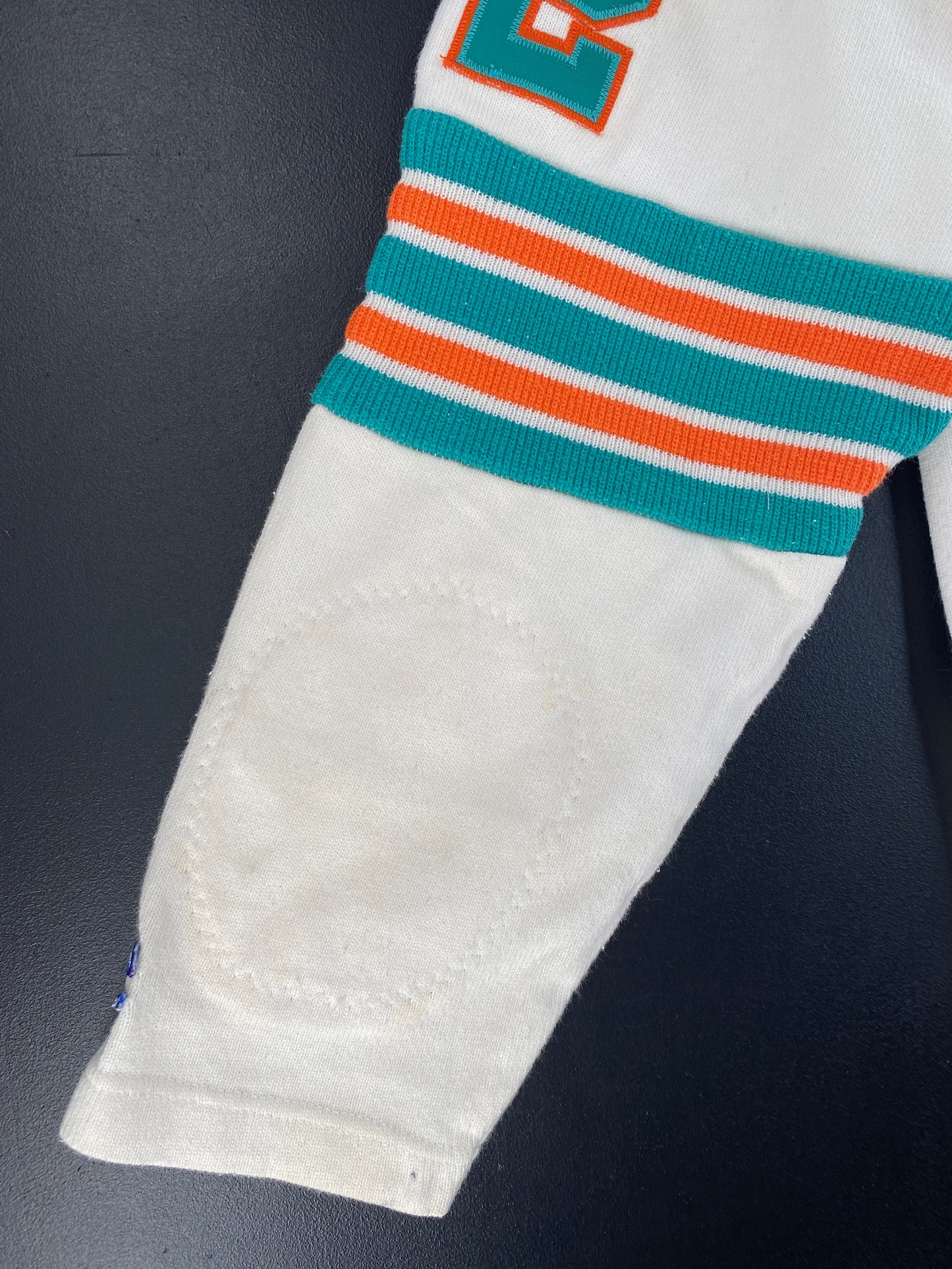 90's MIAMI DOLPHINS Made in USA Size L NFL Cotton Game-Shirt / F9863S