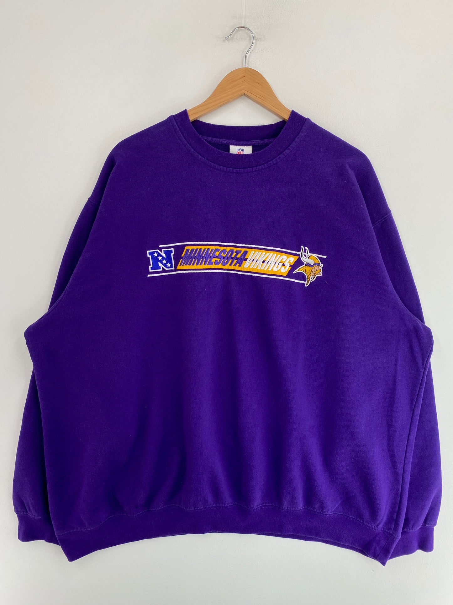 Vintage MINNESOTA VIKINGS Size XL NFL Sweat-Shirt / G3522S