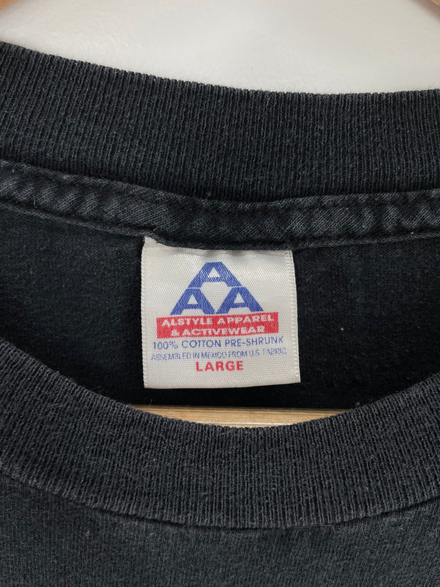 1998 STONE COLD Size L Vintage WWF T-shirt / E8261T