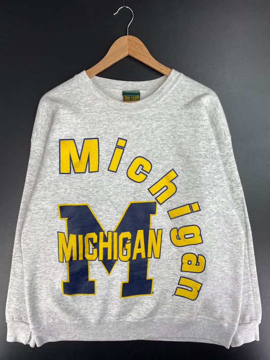 90's MICHIGAN Made in USA Size XL Vintage College Sweat-shirt / E9622S
