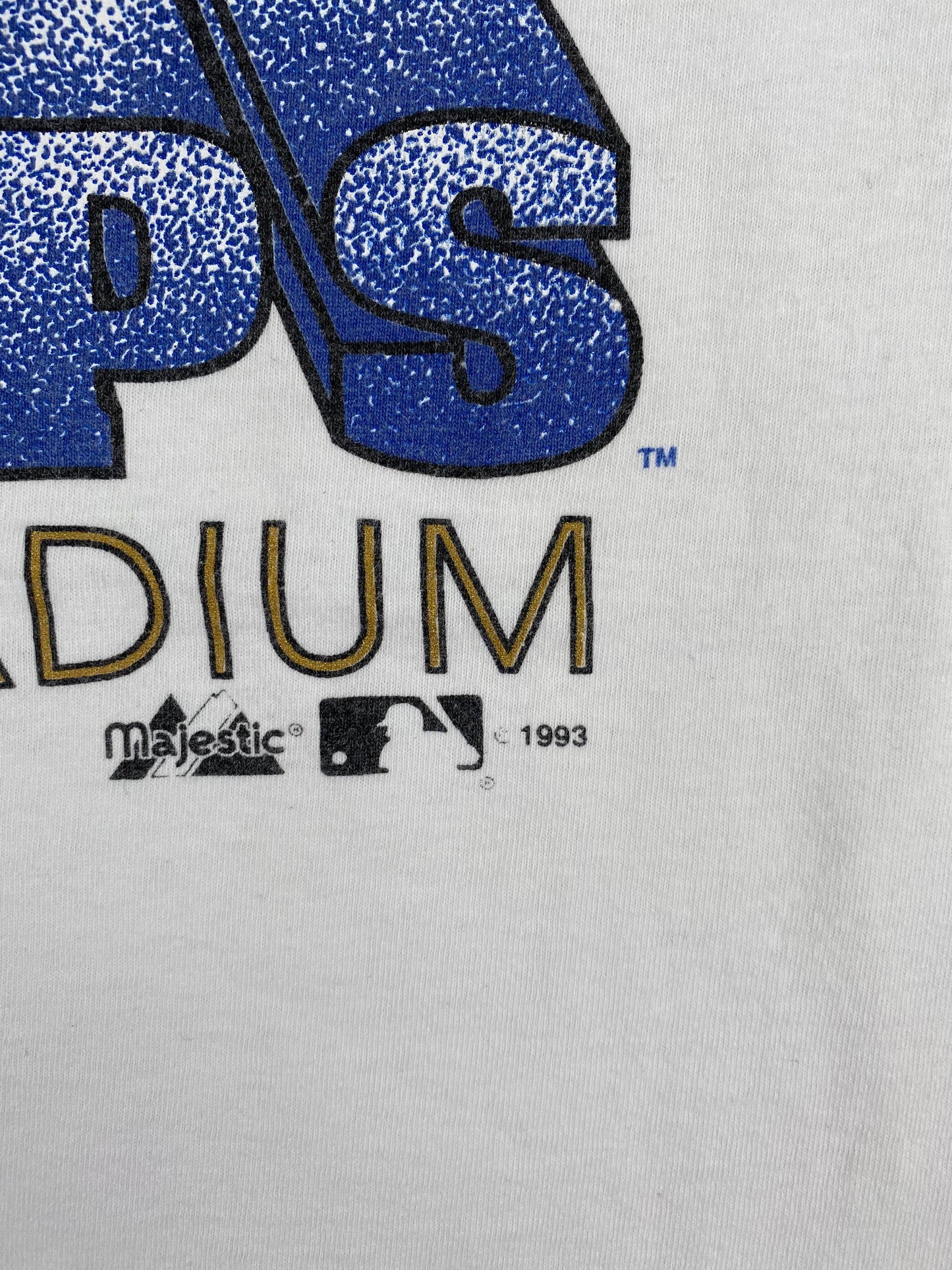 1993 PHILADELPHIA PHILLIES Made in USA Size XXL Vintage MLB T- Shirt / F1542T