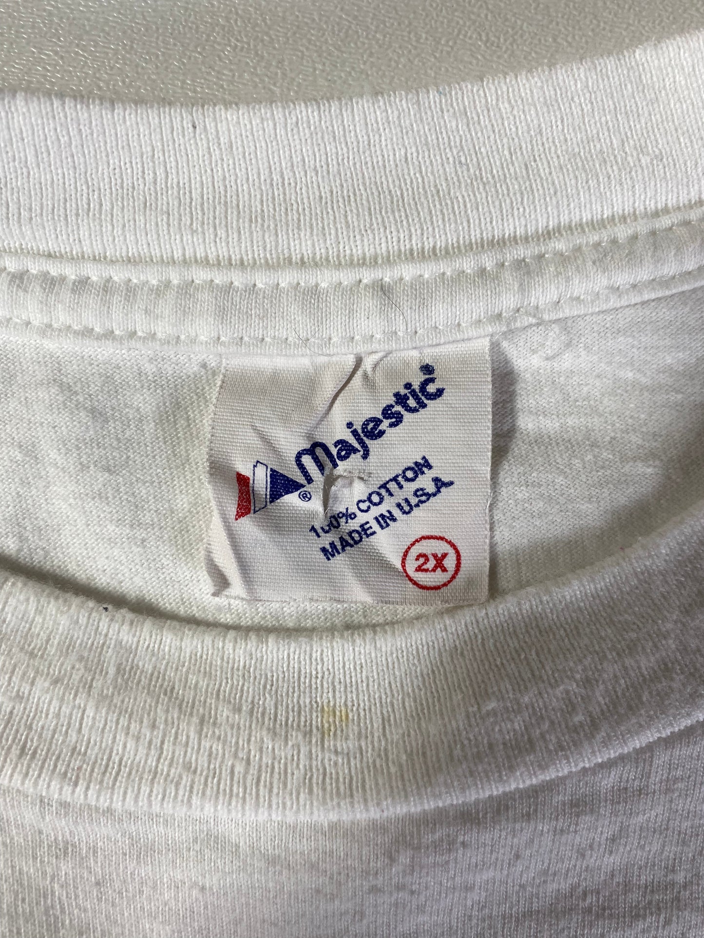 1993 PHILADELPHIA PHILLIES Made in USA Size XXL Vintage MLB T- Shirt / F1542T