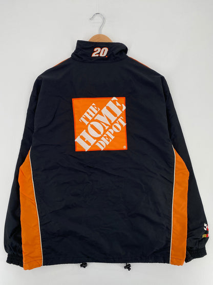 Vintage NASCAR TONY STEWART x HOME DEPOT Size M Vintage Racing Nylon Jacket / F5809N