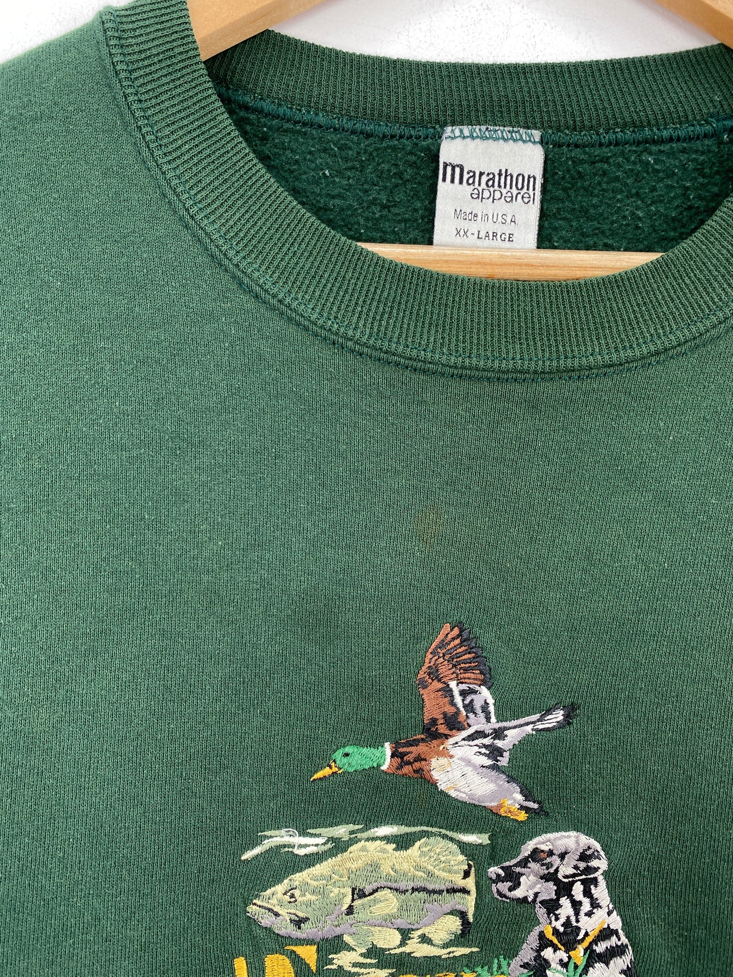 90's DUCKS UNLIMITED Made in USA Size XXL Vintage Sweat-Shirts / F3015S