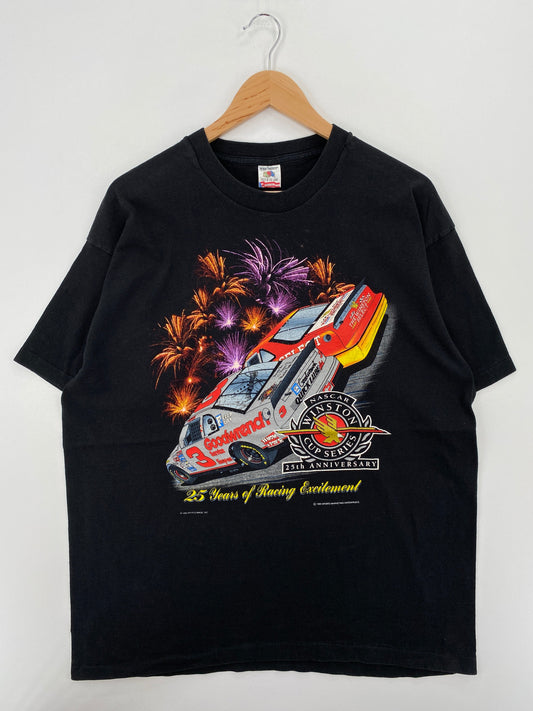 .1995 NASCAR DALE EARNHARDT Made in USA Size XXL Vintage T-Shirts / F2404T