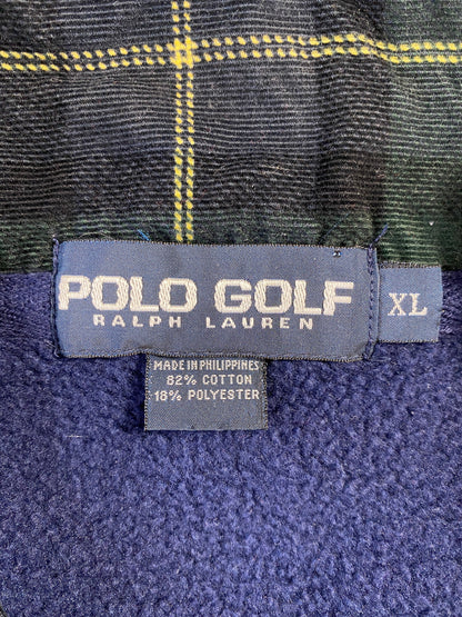 90's POLO GOLF RALPH LAUREN Size XL Vintage Half Zip Sweat-Shirt  / F3013S