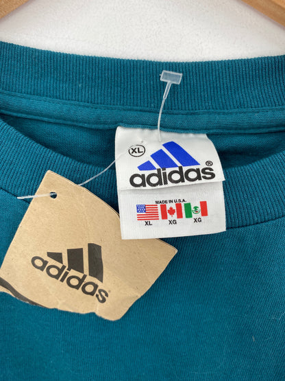 90's DEADSTOCK ADIDAS Size XL Vintage T-Shirts / G3192T