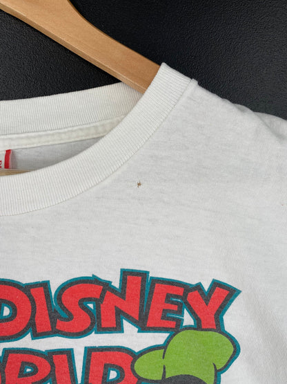 90's DISNEY MICKEY AND FRIENDS Made in USA Size L-XL Vintage T-shirts / E8648T