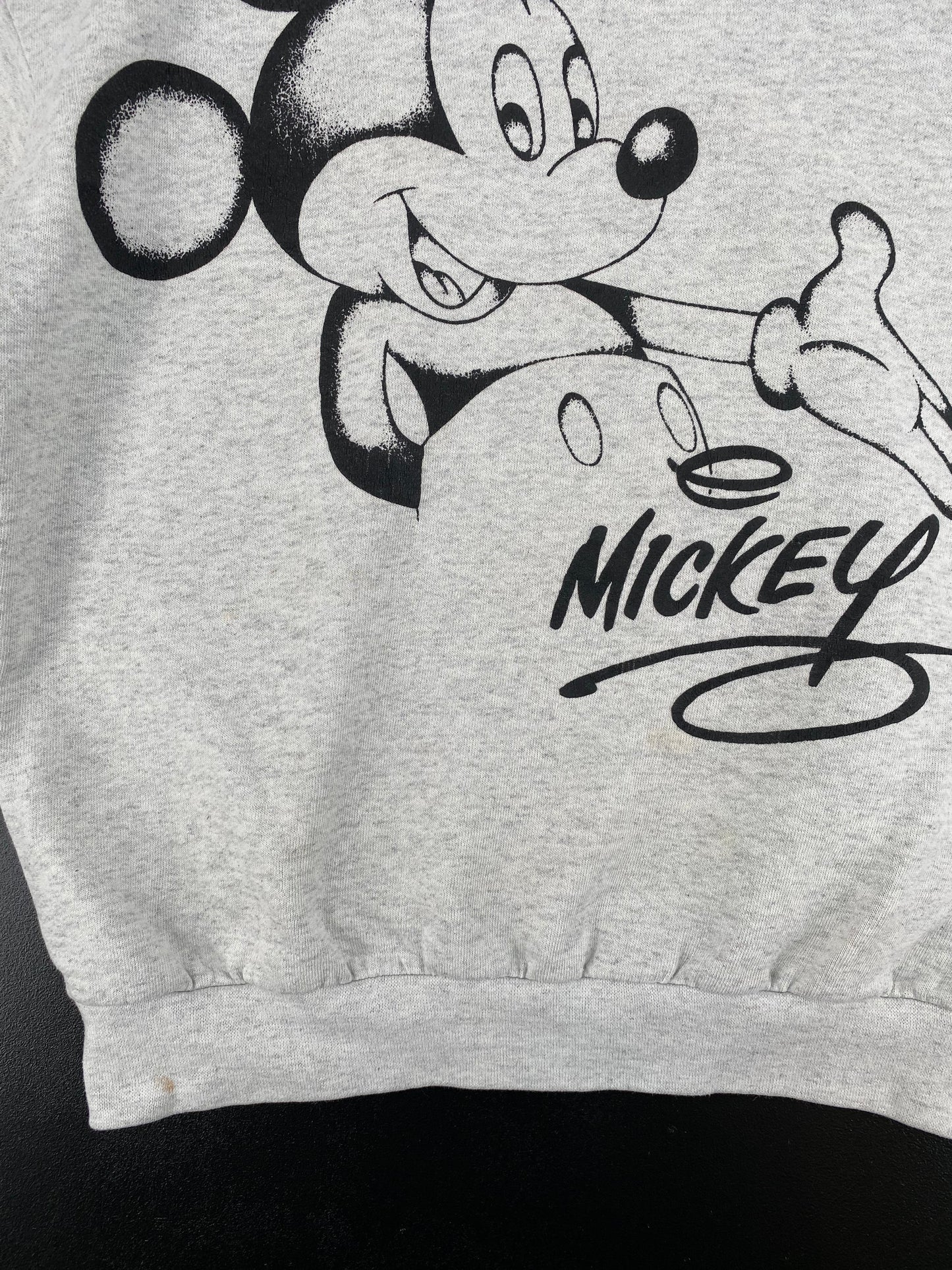 90's DISNEY MICKEY Made in USA Size M Vintage Sweat-shirt / G5904S