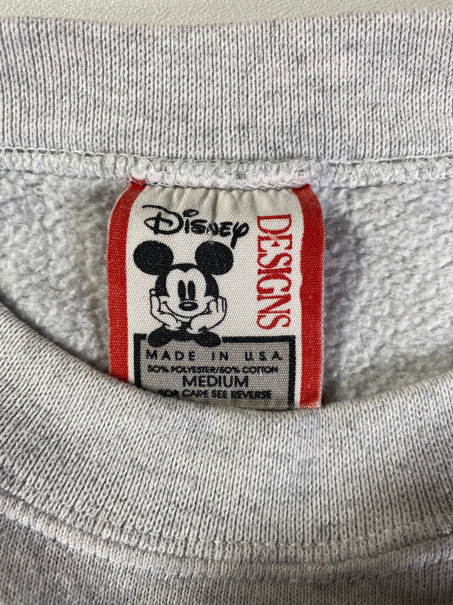 90's DISNEY MICKEY Made in USA Size M Vintage Sweat-shirt / G5904S