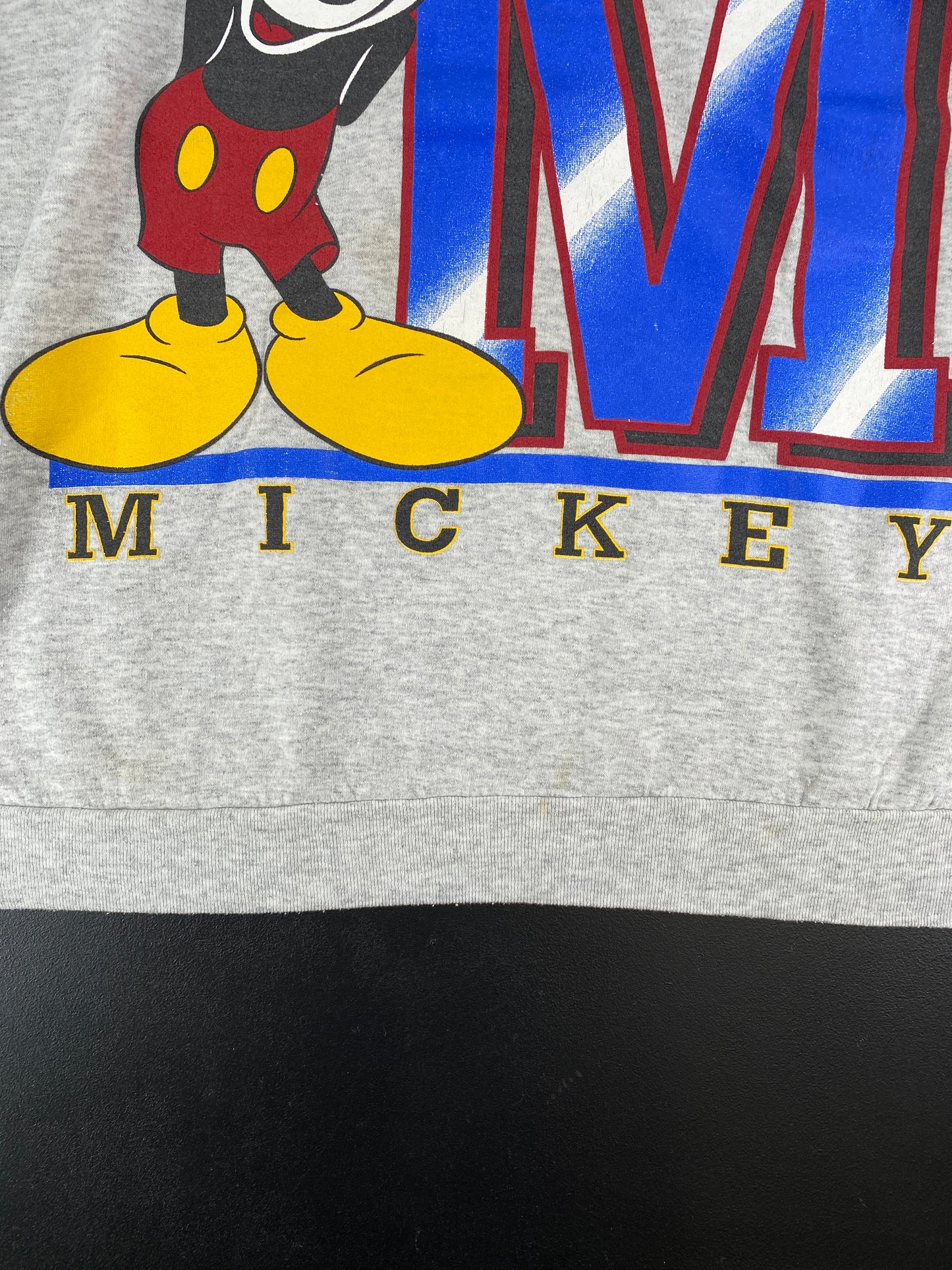 90's DISNEY MICKEY MOUSE Made in USA Size XXL Vintage Sweat-shirt / E7334S