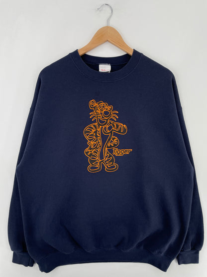 Vintage DISNEY TIGGER Size XL Sweat-shirt / G2953S