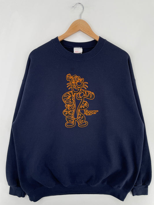 Vintage DISNEY TIGGER Size XL Sweat-shirt / G2953S