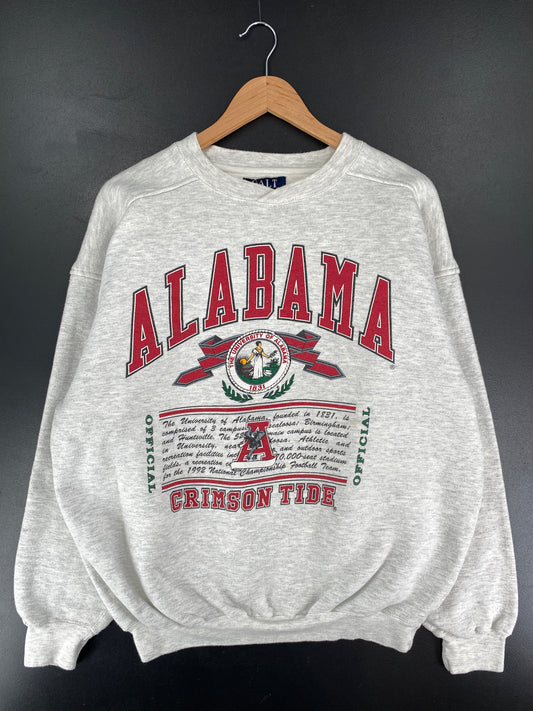Vintage ALABAMA CRIMSON TIDE Size L College Sweat-shirt / E7345S