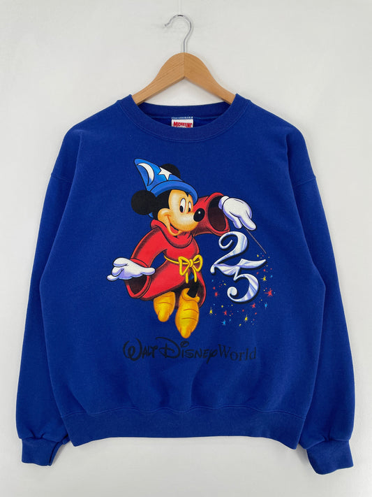 90's DISNEY MICKEY Made in USA Size S Vintage Sweat-shirt / F7213S