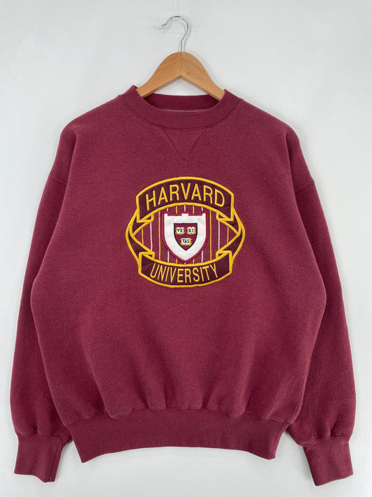 90's HAVARD UNIVERSITY Size L Vintage College Sweat-shirt / G4853S