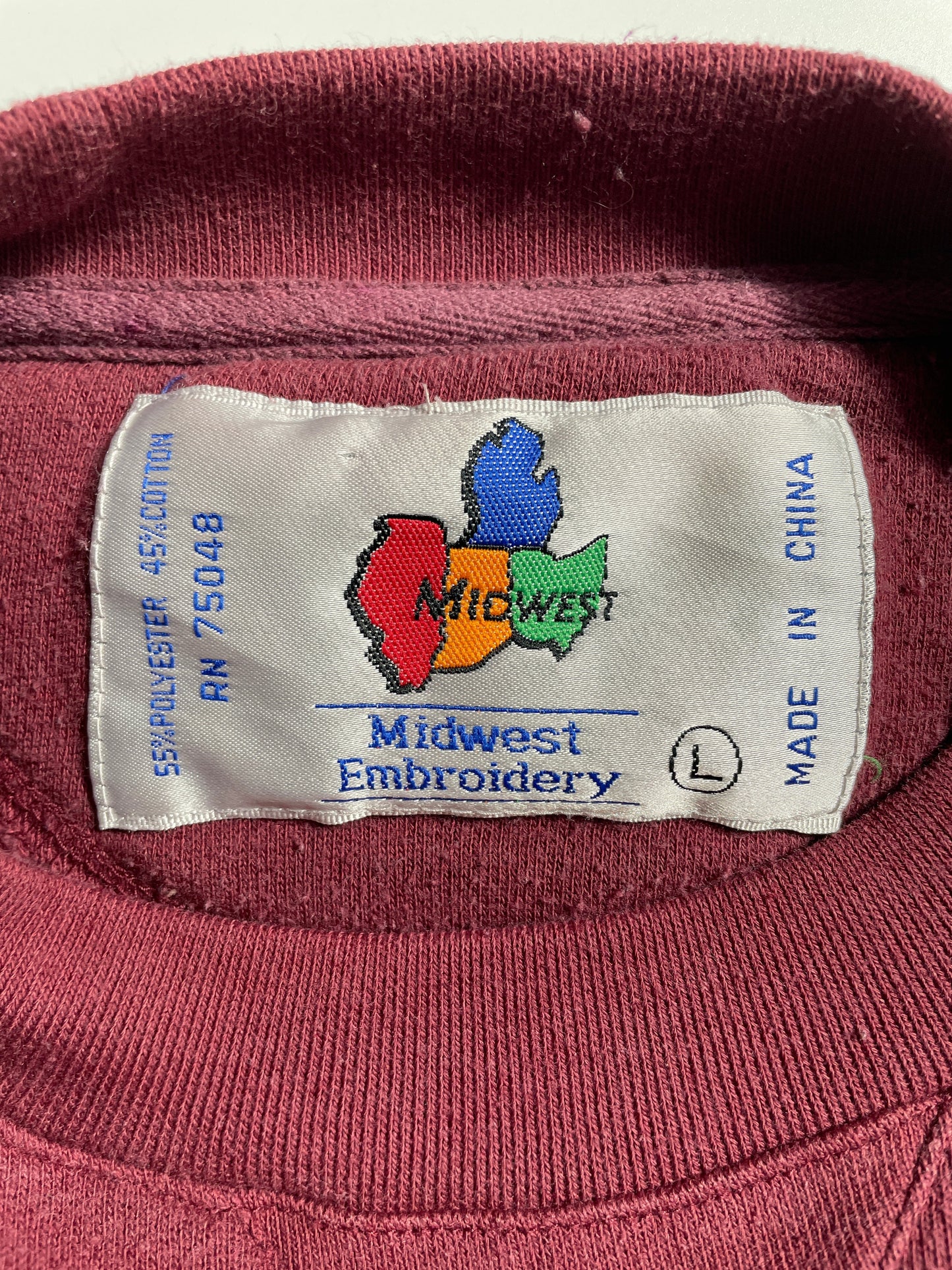 90's HAVARD UNIVERSITY Size L Vintage College Sweat-shirt / G4853S