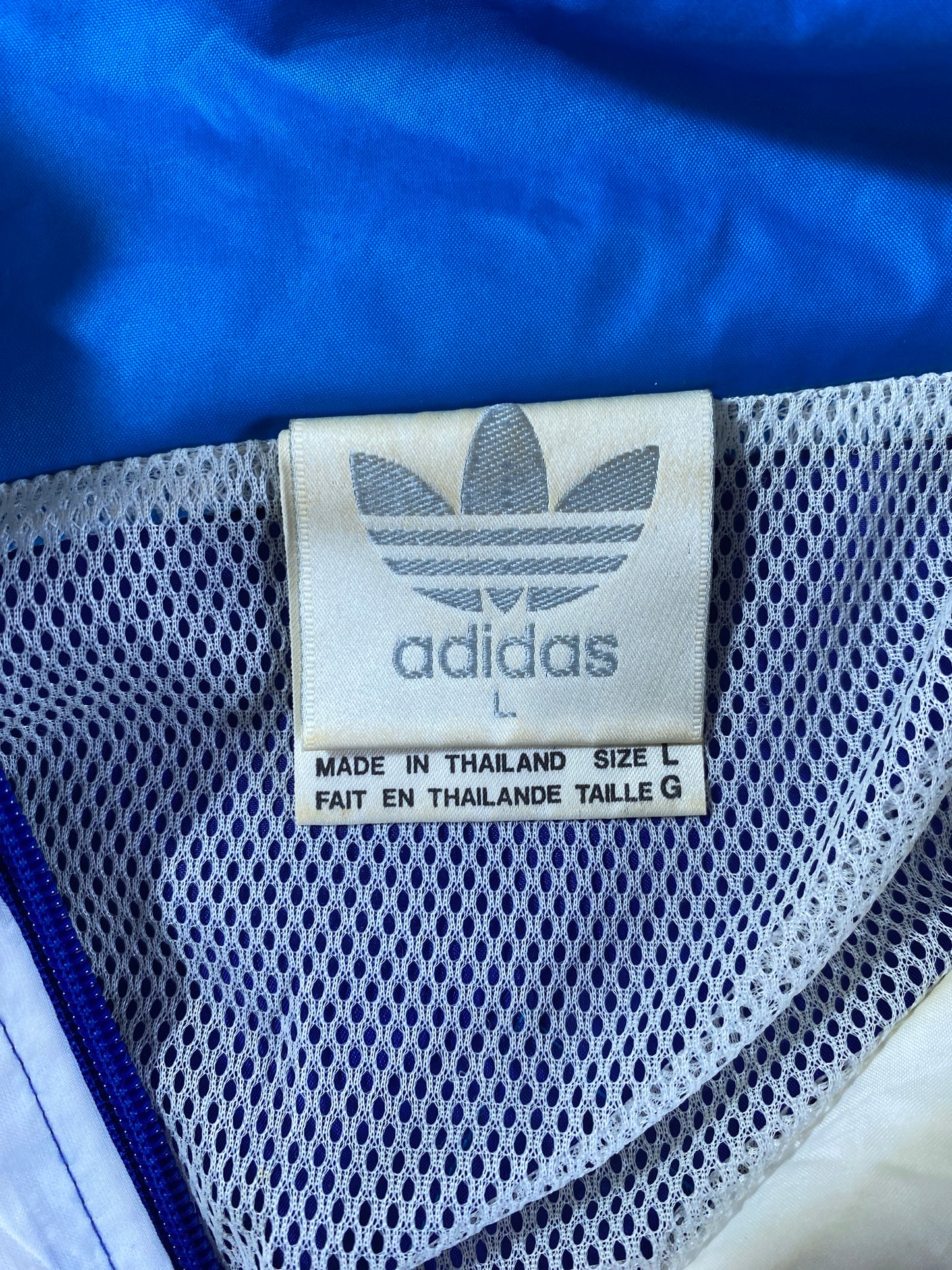 90's ADIDAS Size L Vintage Nylon Jacket / E7292J