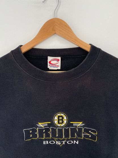 00' BOSTON BRUINS Size XL Vintage MLB Sweat-Shirt / E7737S