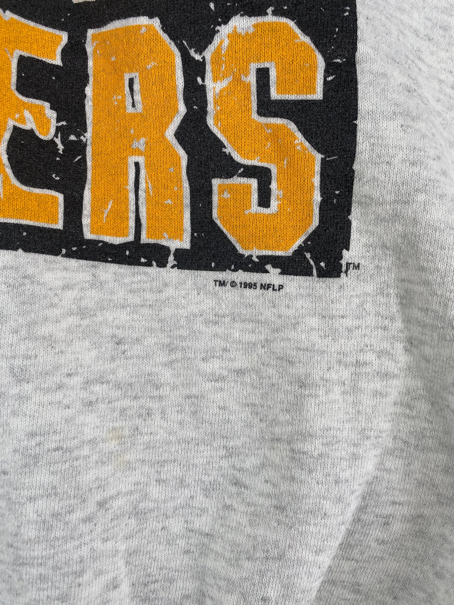 1995 STARTER X PITTSBURGH STEELERS Made in USA Size Boys XL Vintage NFL Sweat-Shirt / F3944S