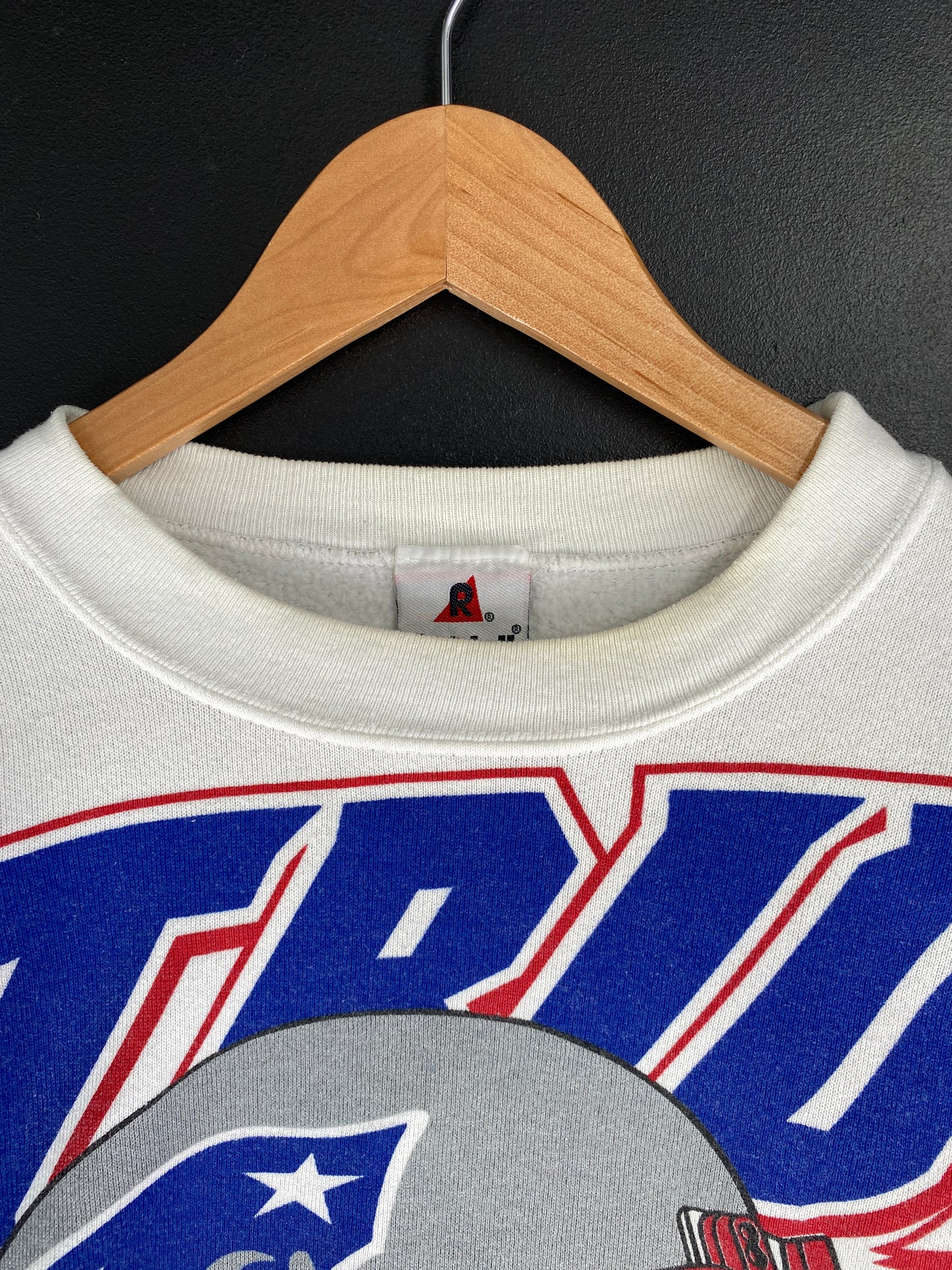 90's NEW ENGLAND PATRIOTS Made in USA Size XL Vintage NFL Sweat-Shirt / E7745S