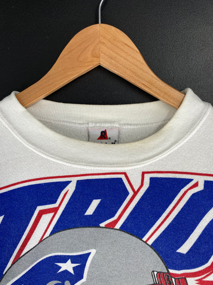 90's NEW ENGLAND PATRIOTS Made in USA Size XL Vintage NFL Sweat-Shirt / E7745S