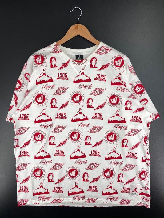Vintage JORDAN FLIGHT CLUB Size XL T-Shirt / G2522T