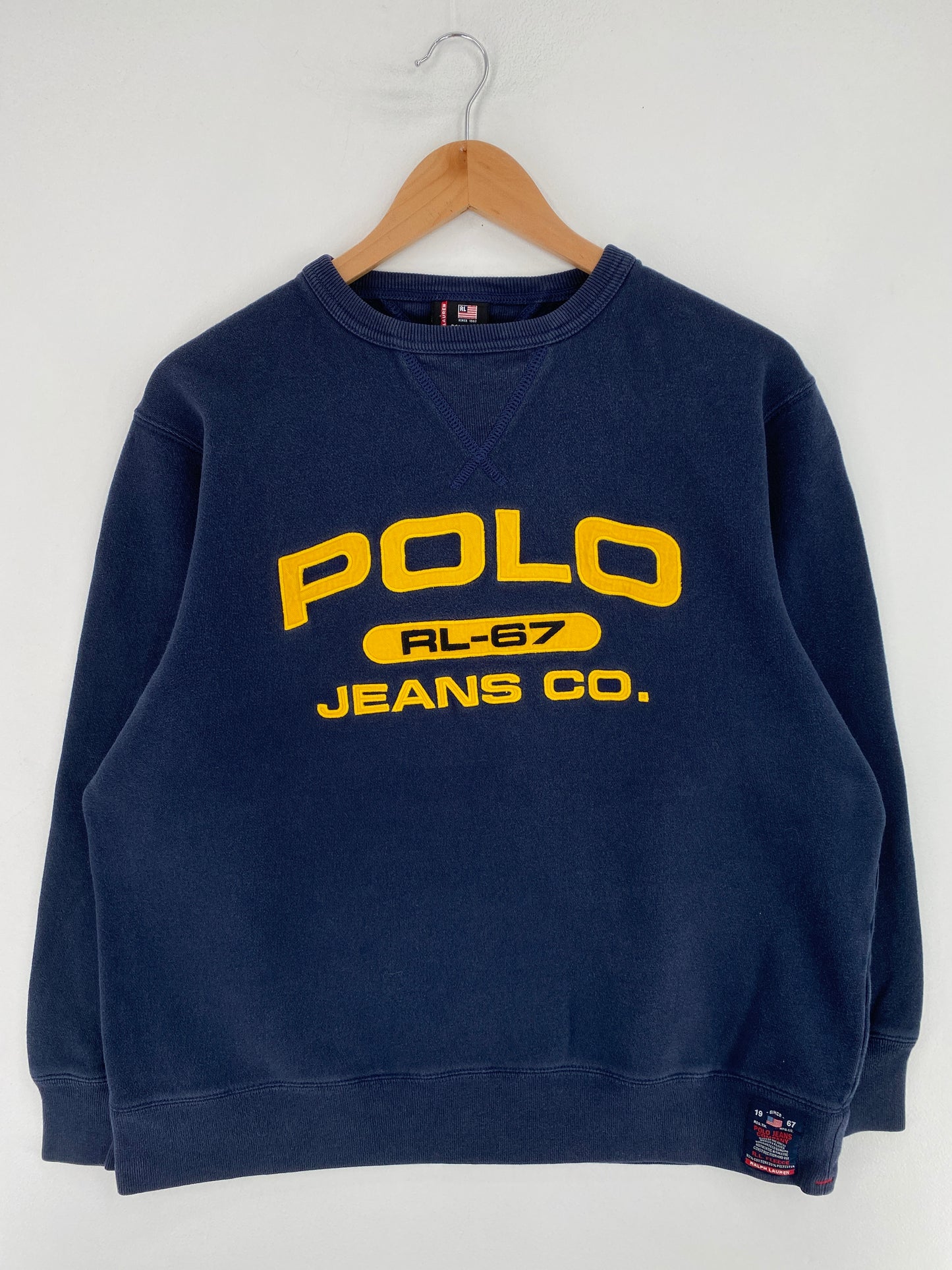 Vintage POLO JEANS Size M Sweat-shirt / E8367S
