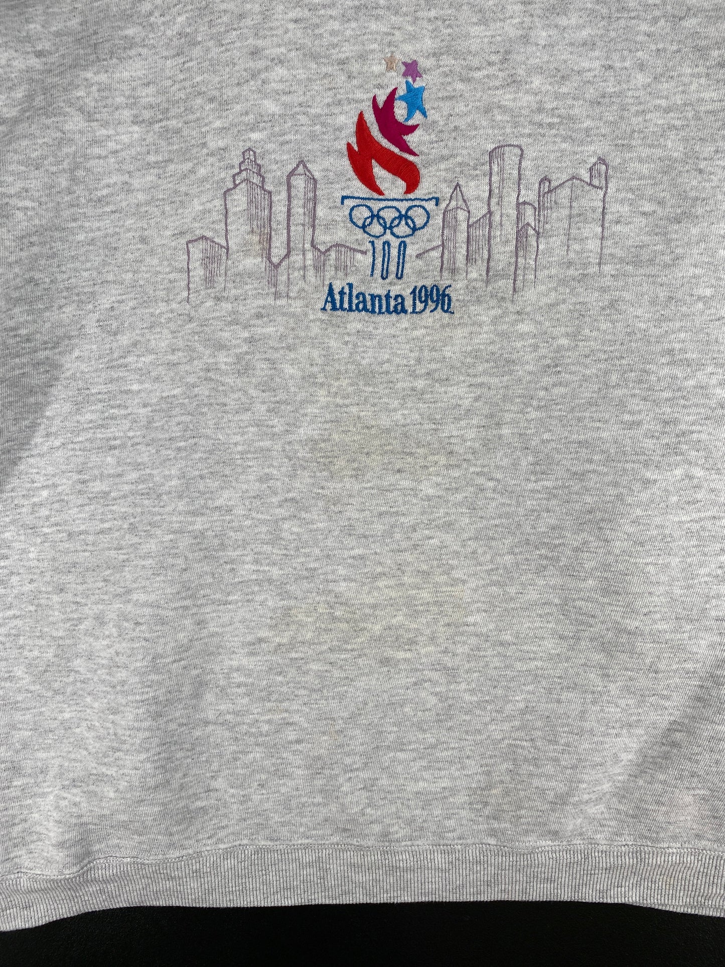 1996 ATLANTA OLYMPIC Made in USA Size L Vintage Sweat-shirt / G7068S