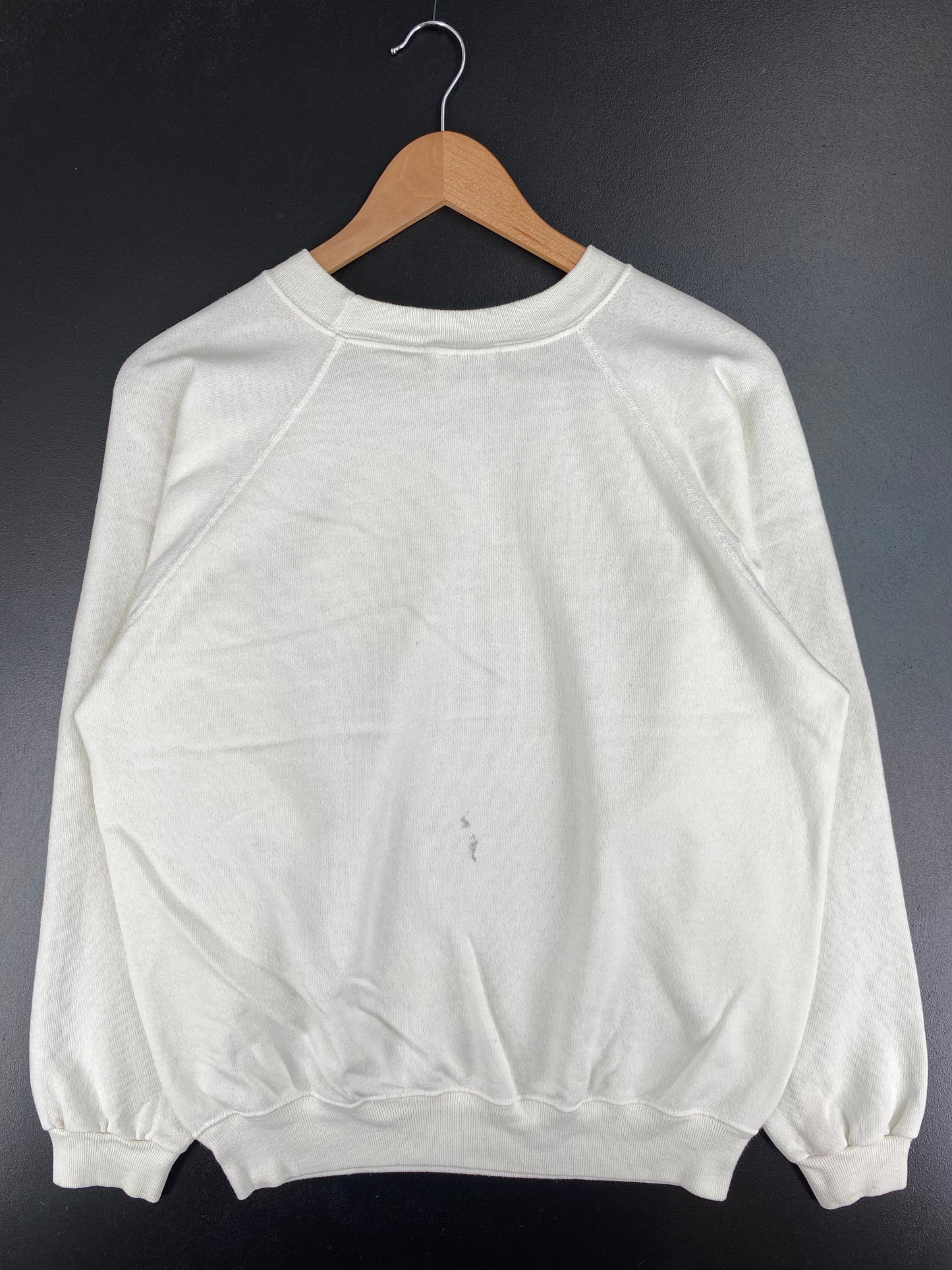 80’s BE HAPPHY Size L Vintage Sweat-shirt / G5636S