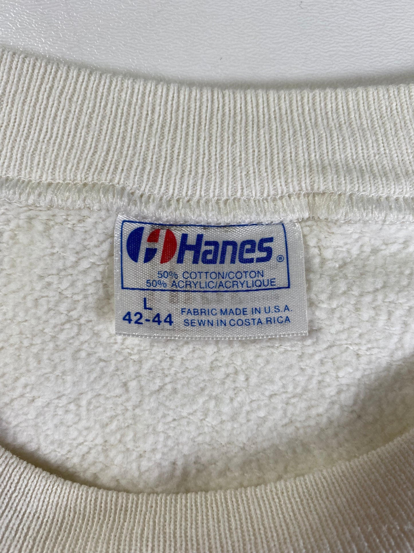 80’s BE HAPPHY Size L Vintage Sweat-shirt / G5636S