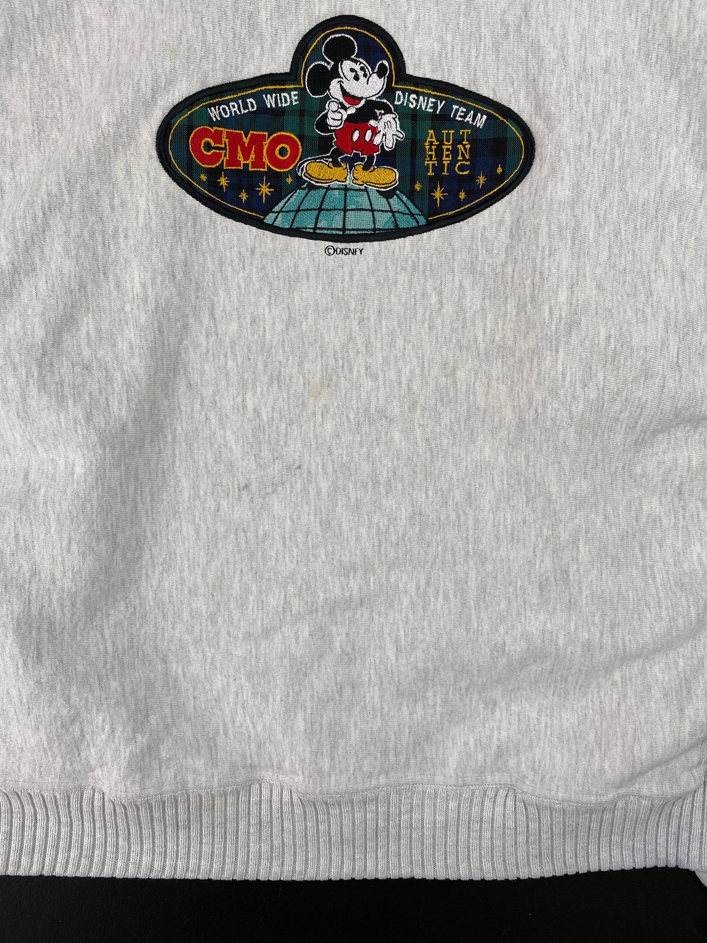 90's DISNEY MICKEY Made in USA Size M Vintage Sweat-shirt / E8718S