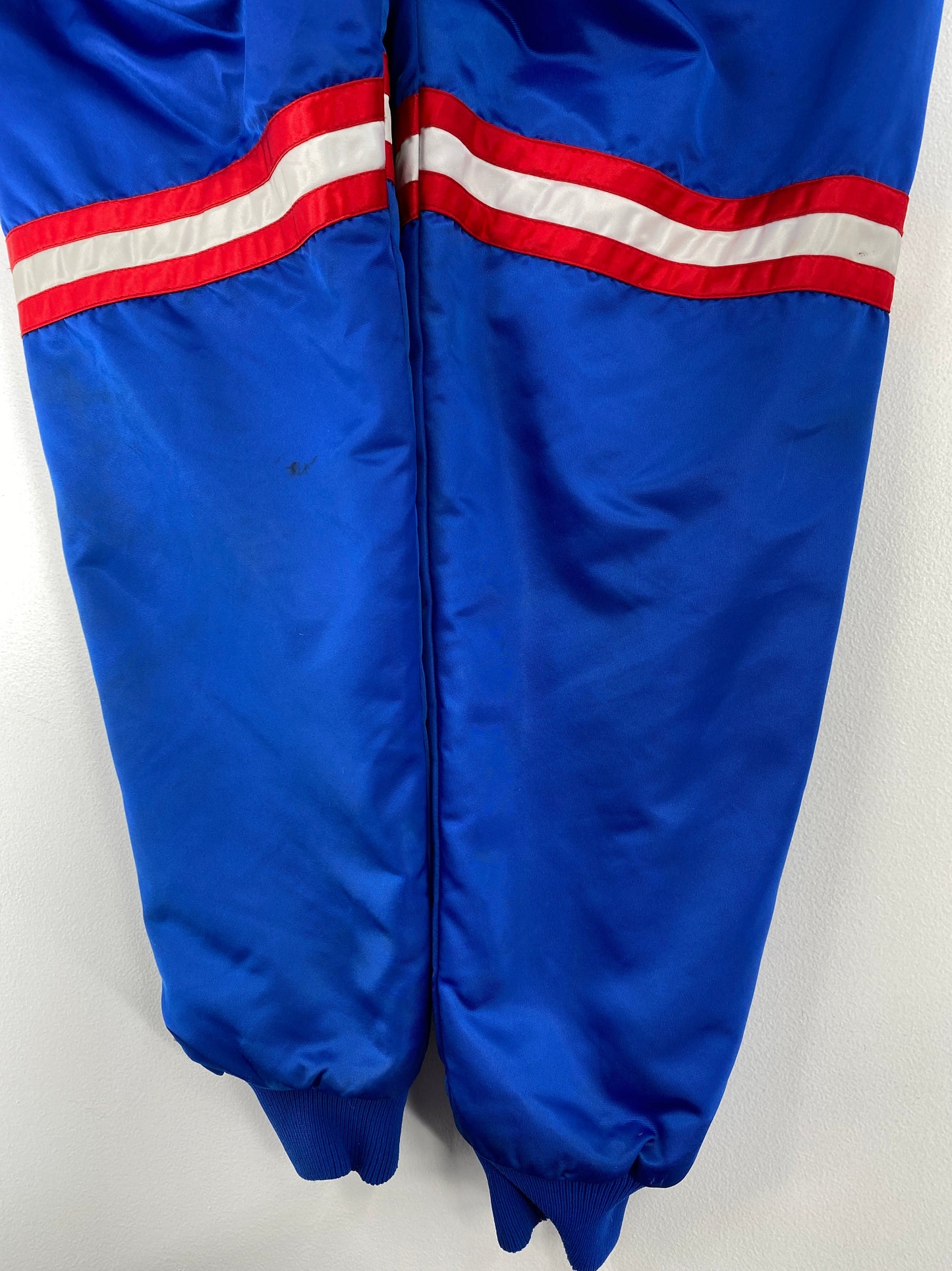 90’s STARTER x GIANTS Made in USA Size XL Vintage NFL Button down Nylon Jacket / F5570N