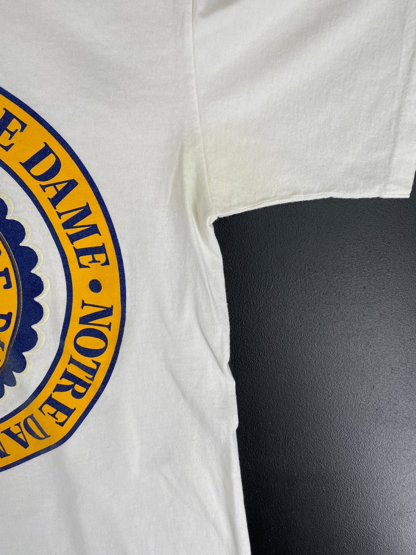 90's NOTRE DAME Made in USA Size L Vintage College T-shirt / E9247T