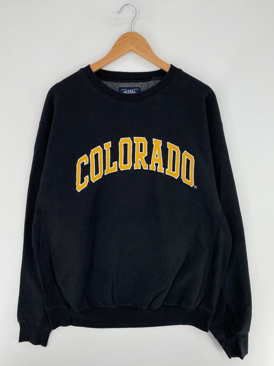 Vintage COLORADO Size L Vintage College Sweat shirt / E9252S