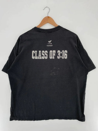 1998 STONE COLD Made in USA Size XXL Vintage WWF T-shirts / F8902T