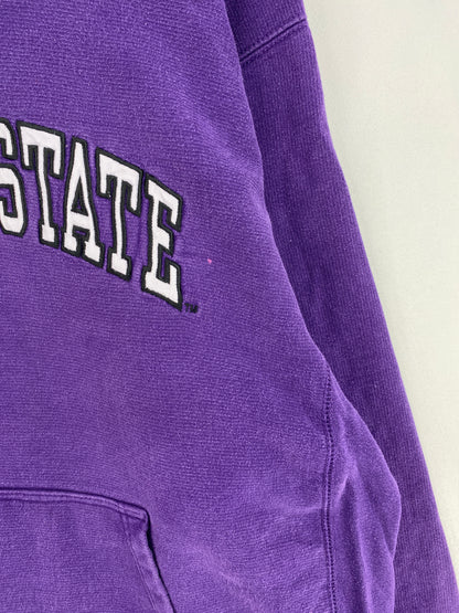 Vintage KANSAS STATE Size XXL Vintage College Hoodie Sweat shirt / E9254S