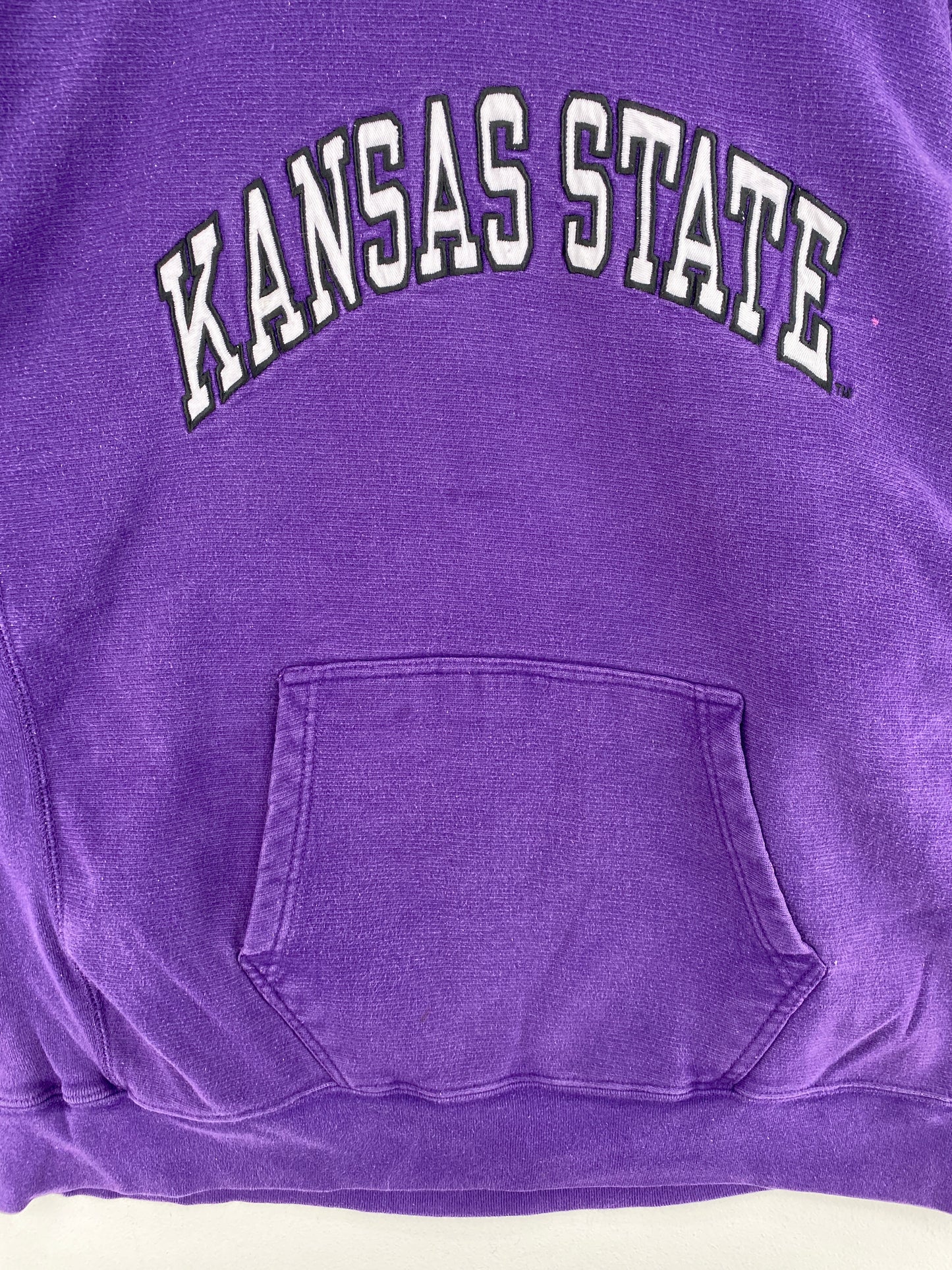 Vintage KANSAS STATE Size XXL Vintage College Hoodie Sweat shirt / E9254S