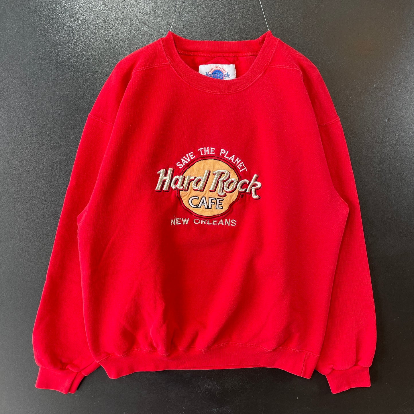 (M) 90's HARD ROCK Sweat-Shirt / A0163S