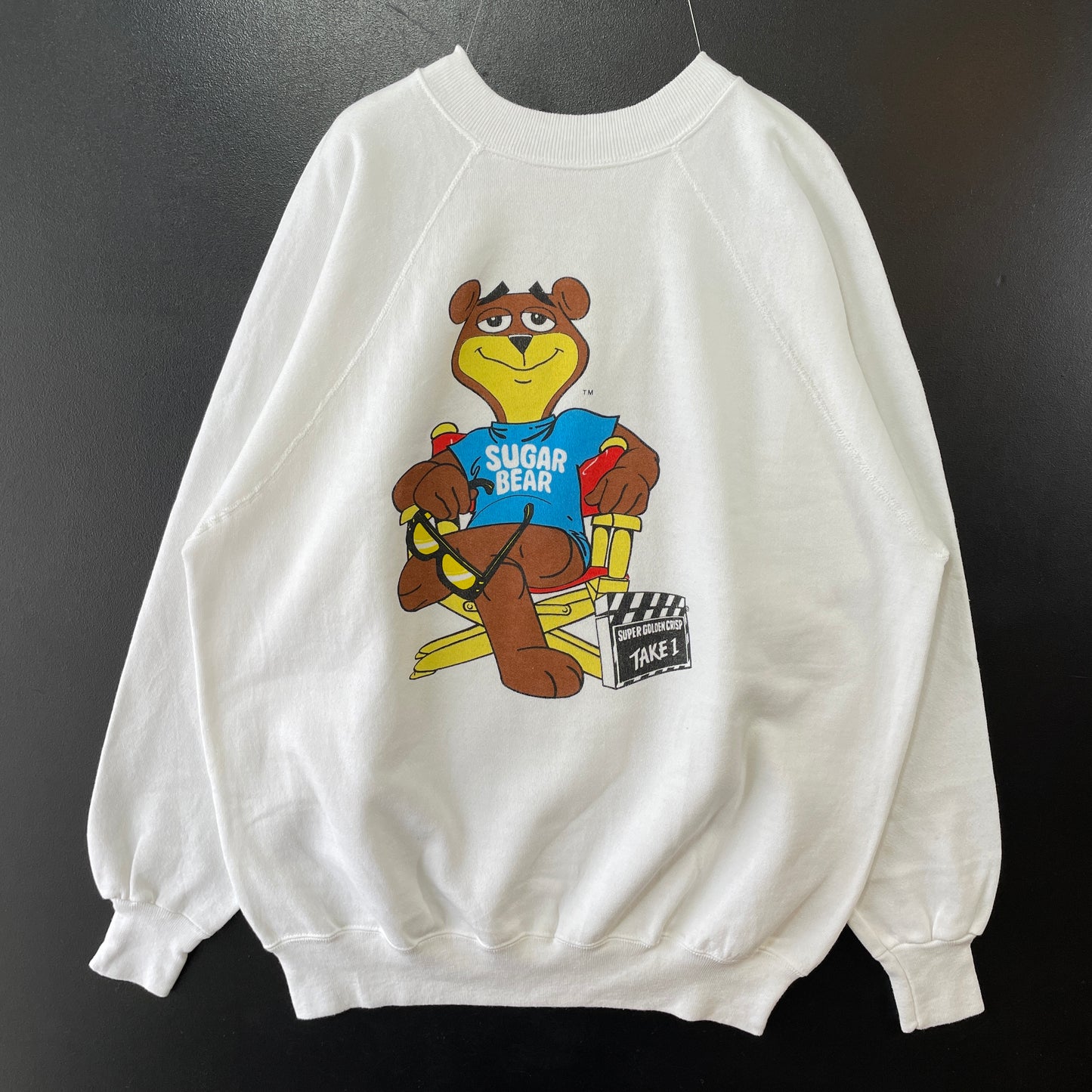 (XL) 80’s SUGAR BEAR Sweat-shirt / A0164S