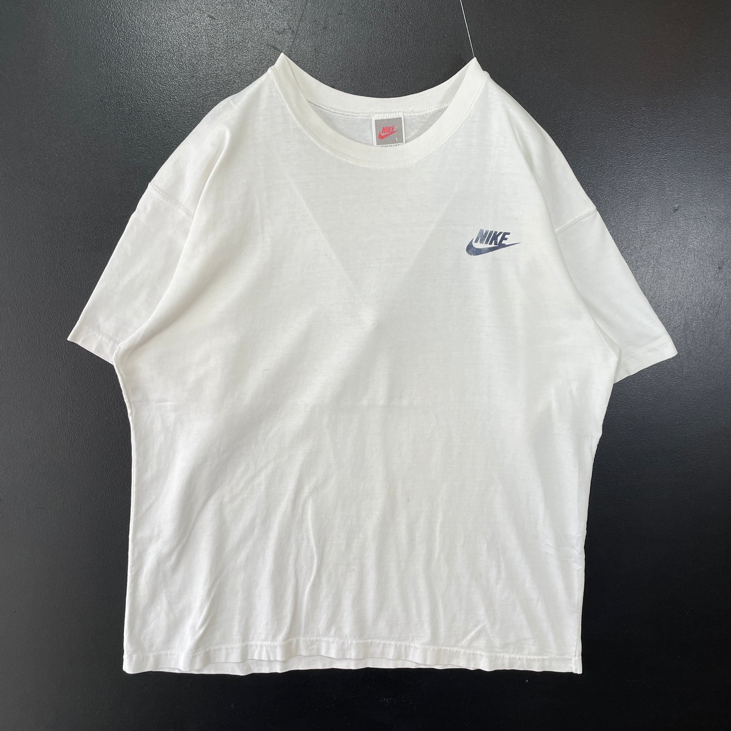 (L) 90’s NIKE International Silver Tag T-shirt / A0152T