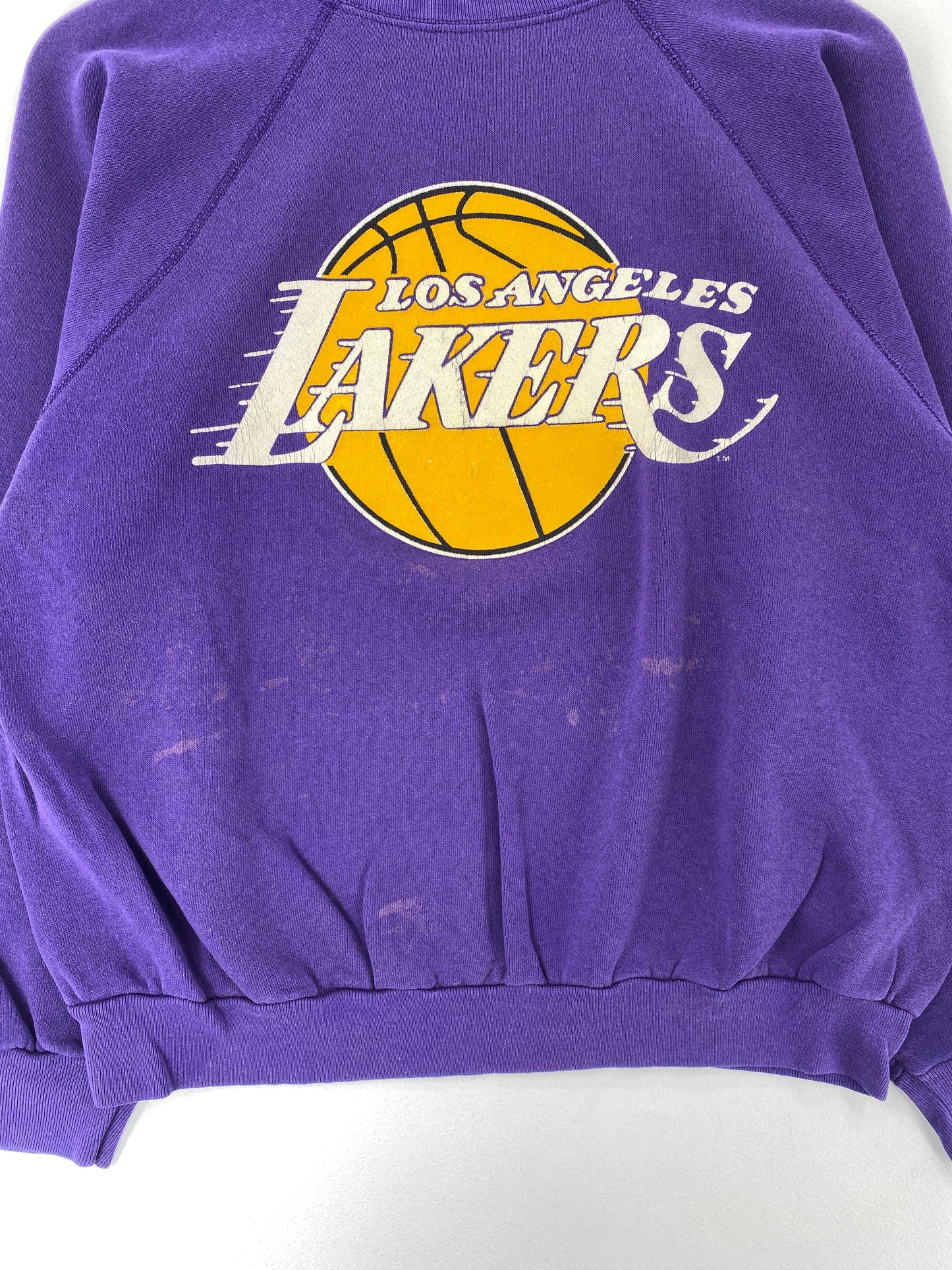 80’s LOS ANGELES LAKERS Size XL Vintage NBA Sweat-Shirt / F5408S