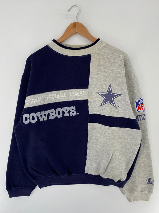 00' DALLAS COWBOYS Size XL Vintage NFL Sweat-Shirt / E8661S
