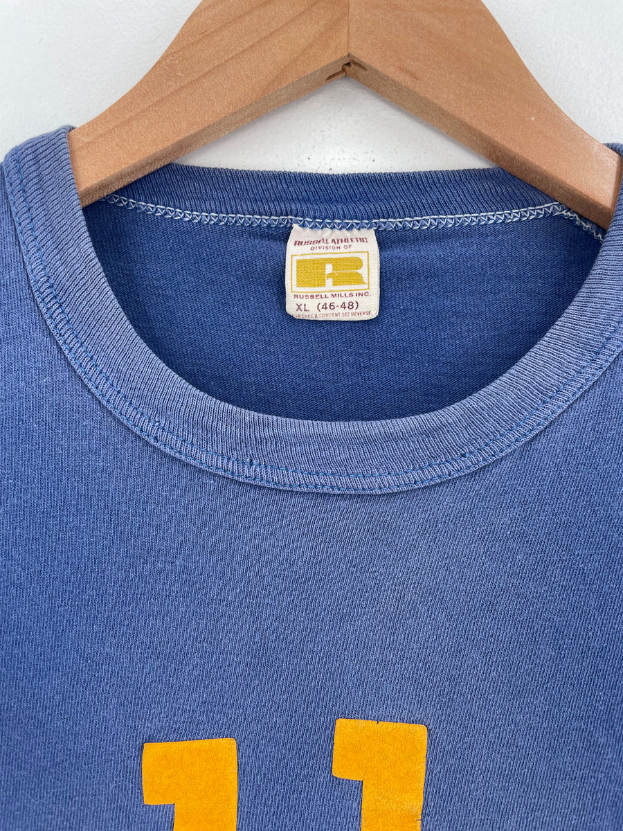70’s RUSSELL ATHLETIC NO. 11 Made in USA Size XL Vintage T-shirts / E8665T