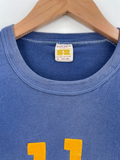 70’s RUSSELL ATHLETIC NO. 11 Made in USA Size XL Vintage T-shirts / E8665T