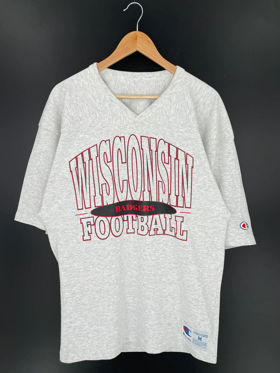 90's CHAMPION WISCONSIN BADGERS Made in USA Size M T-shirts / E8671T