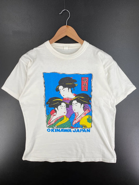 Vintage JAPANESE "UTAMARO" WOMEN Size M T-shirts / E8691T