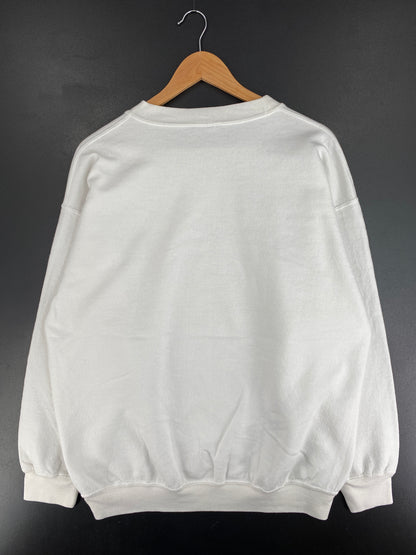 2001 NATIONAL GEOGRAPHIC PENGUINS Size No Tag (Approx.XL) Sweat-Shirt / E8716S