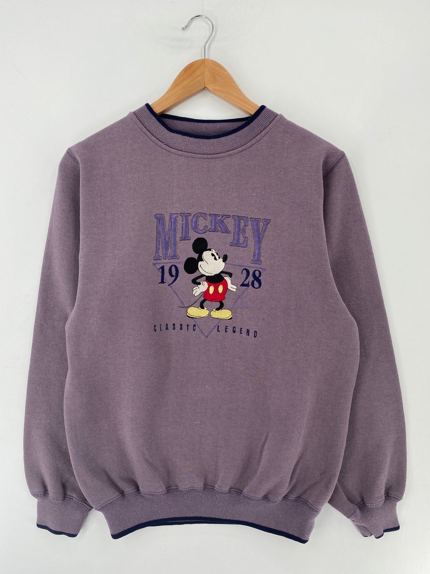 90's DISNEY MICKEY Size M Vintage Sweat-shirt / E8721S